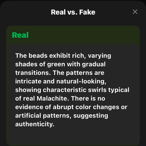 Malachite Round Beaded Stretchy Bracelet - Picture 12 of 14